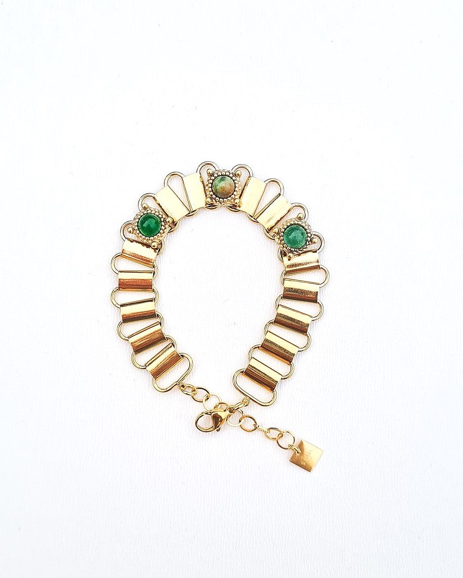 Bracelet Alma vert