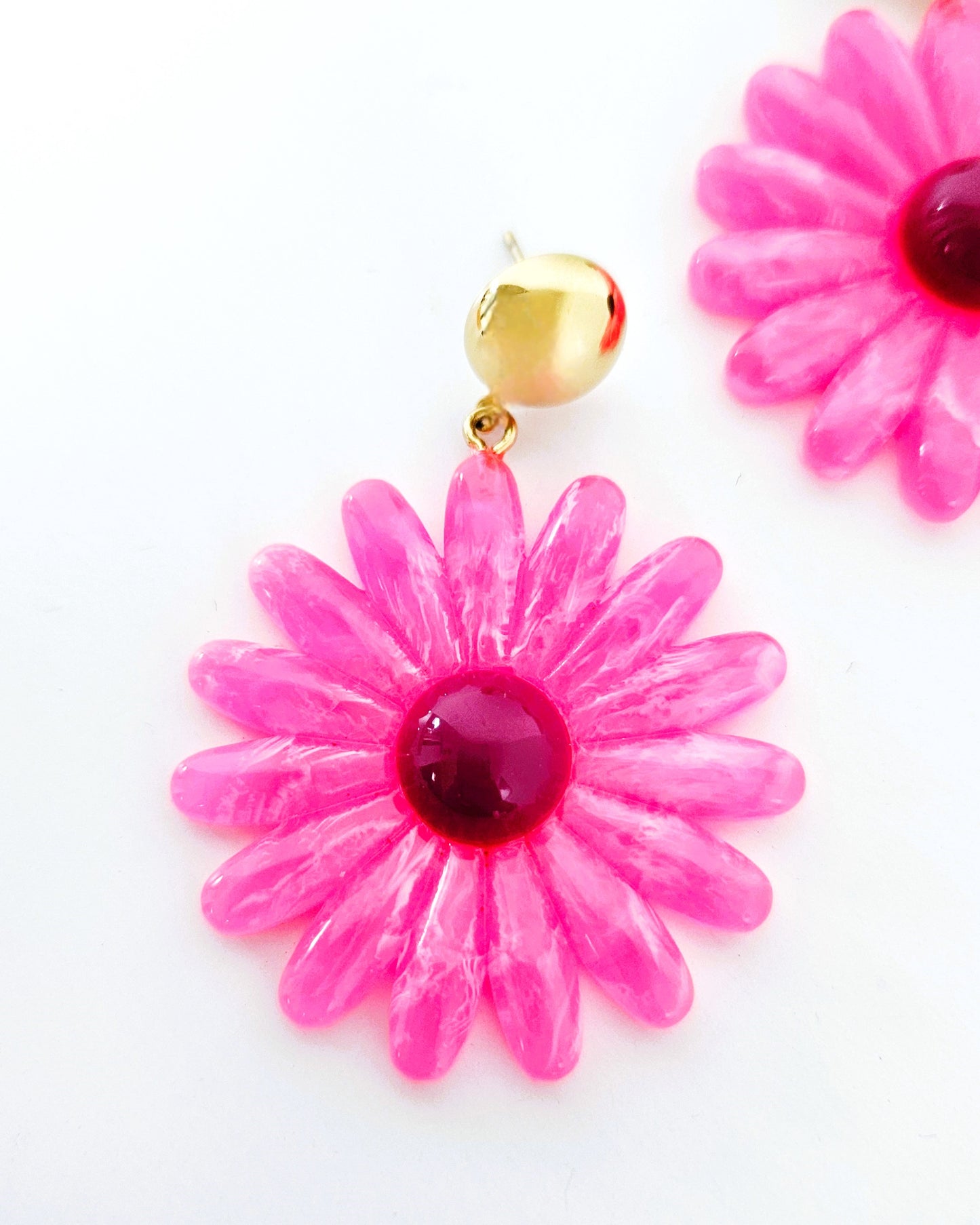 Boucles d'oreilles Blossom rose