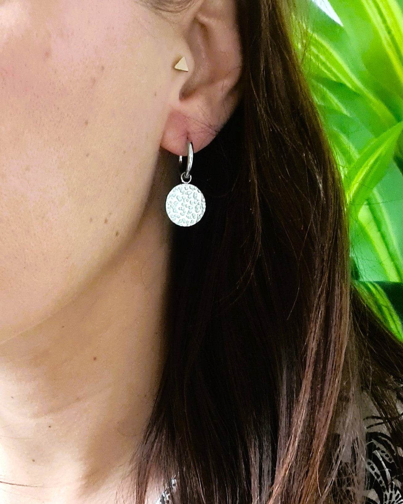 Boucles d'oreilles Chloé argent