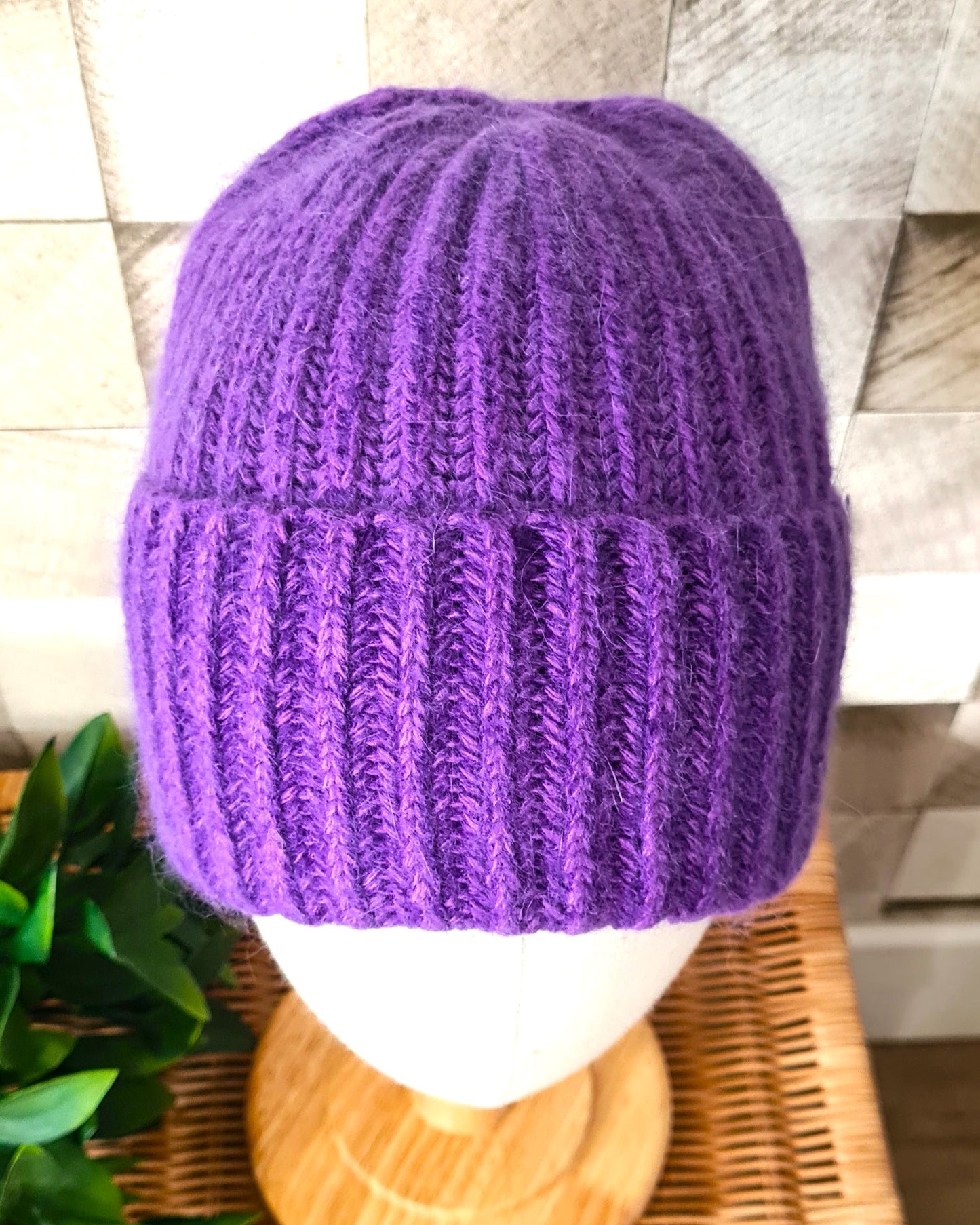 Bonnet Angora violet