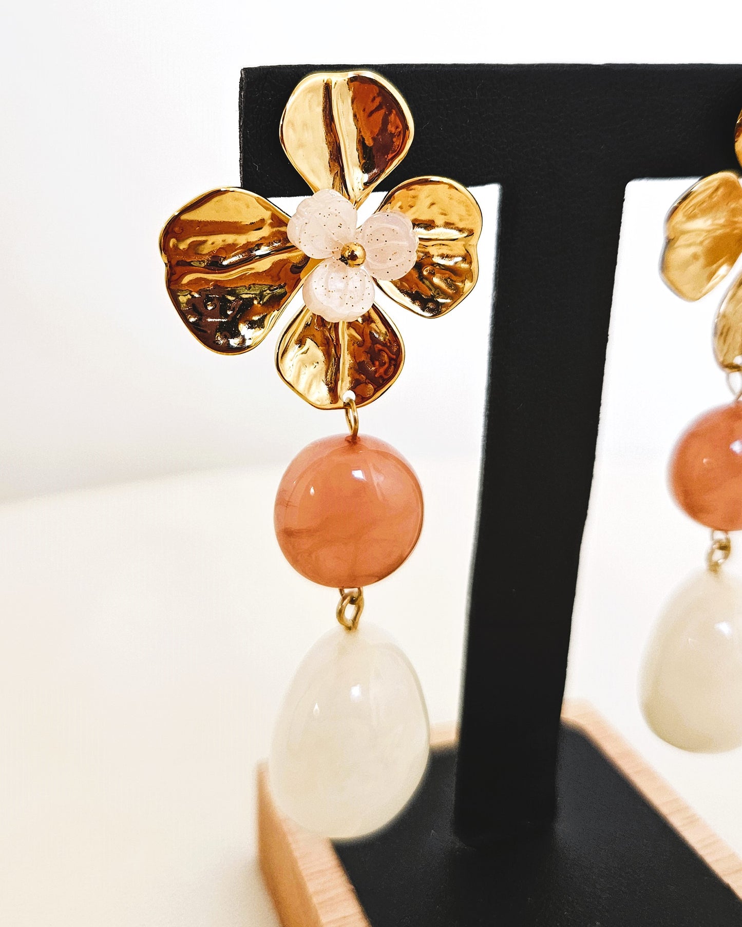 Boucles d'oreilles Cannelle