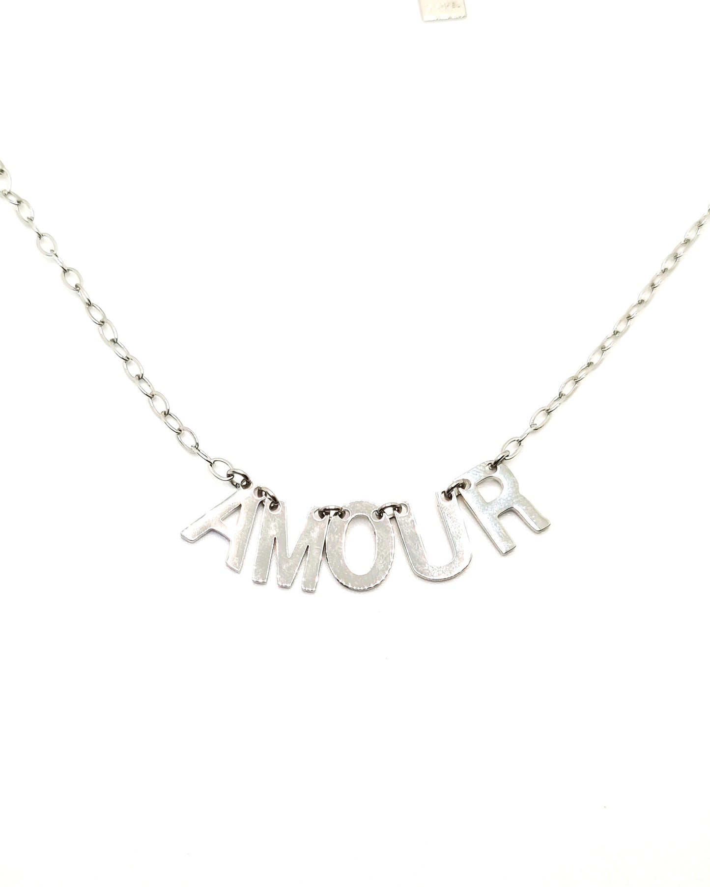 Collier Amour argent