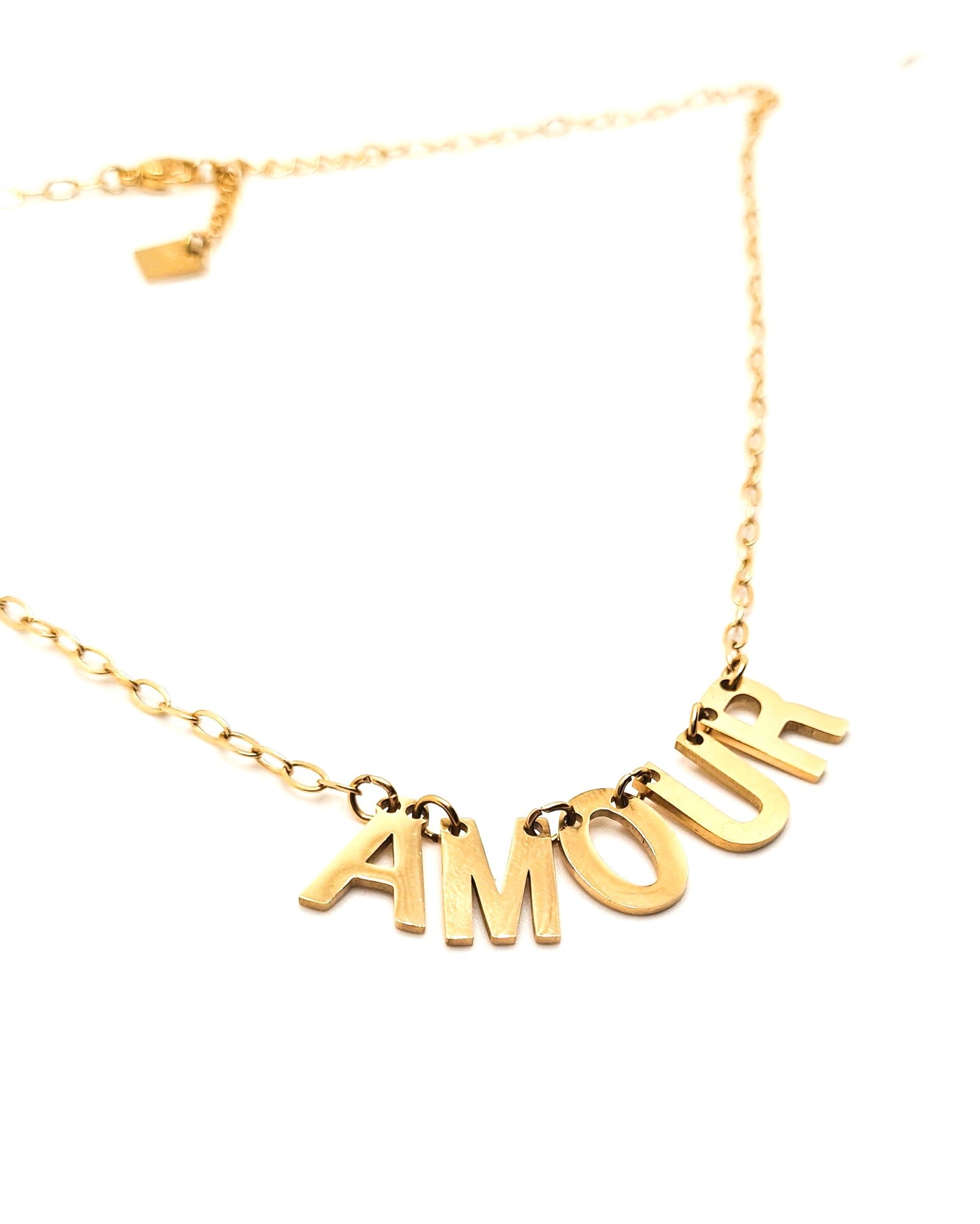 Collier Amour or