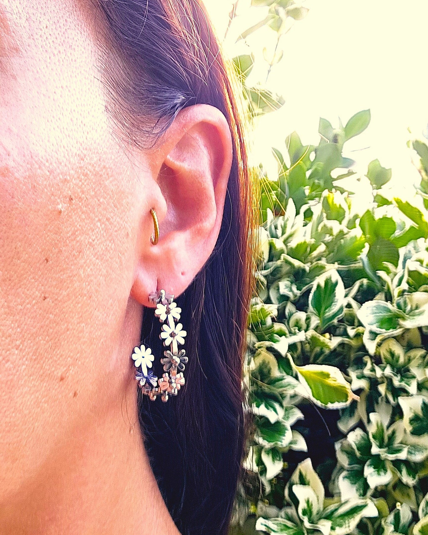 Boucles d'oreilles Edmée argent