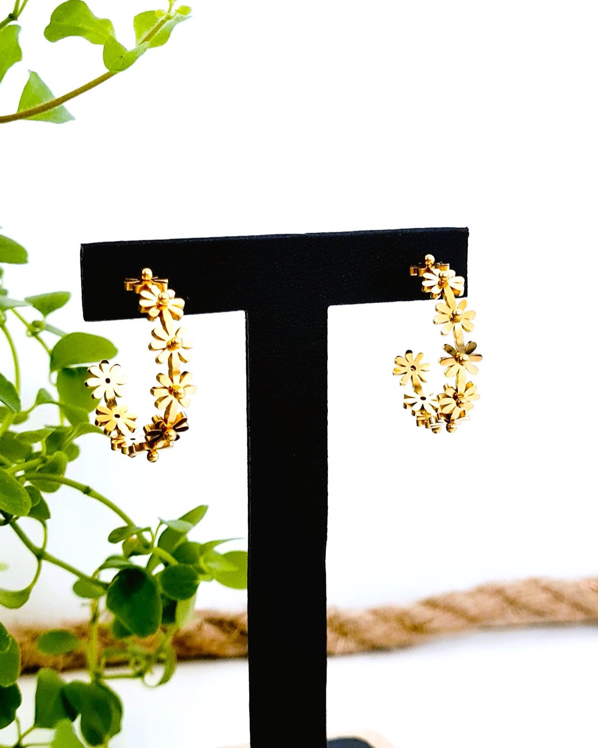 Boucles d'oreilles Edmée or