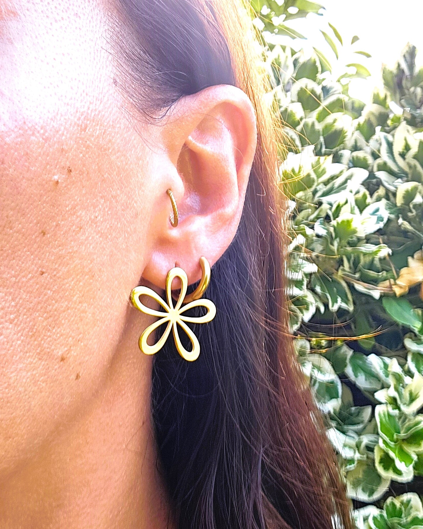 Boucles d'oreilles Flore