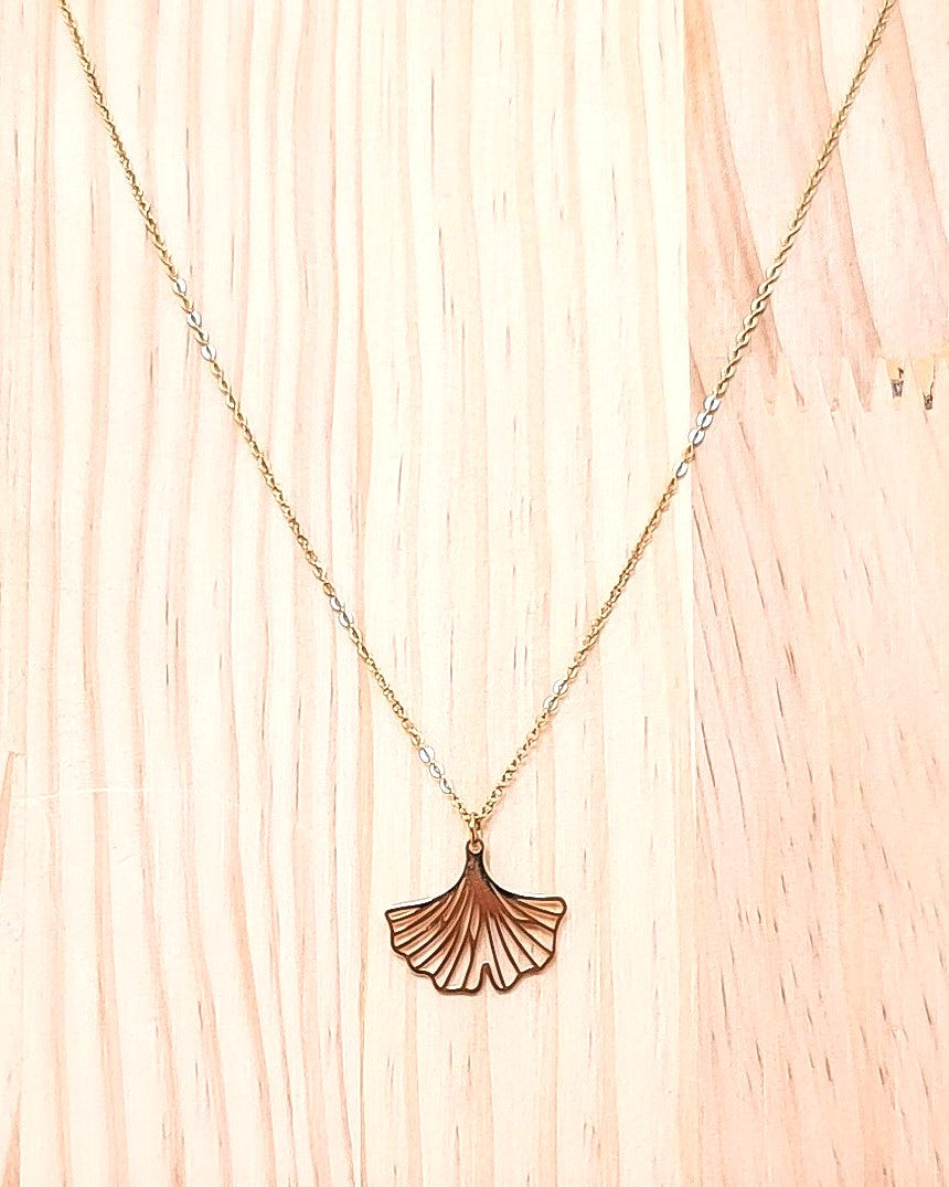 Collier Ginkgo