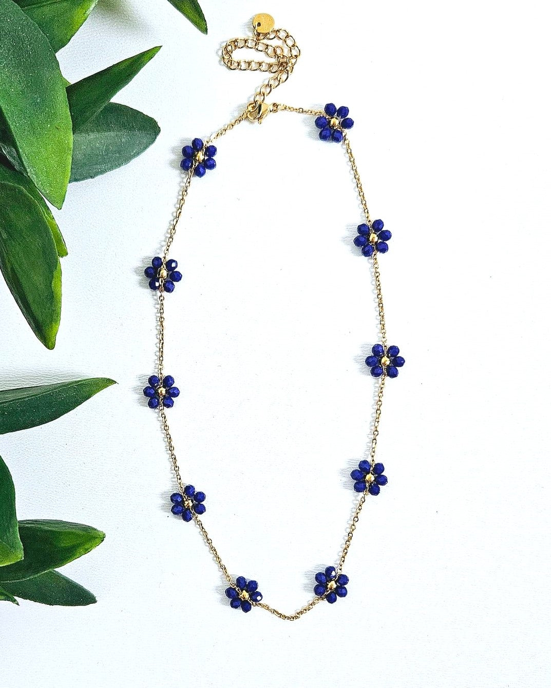 Collier Gloria bleu