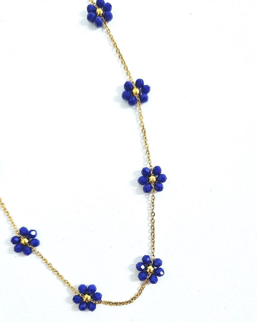 Collier Gloria bleu