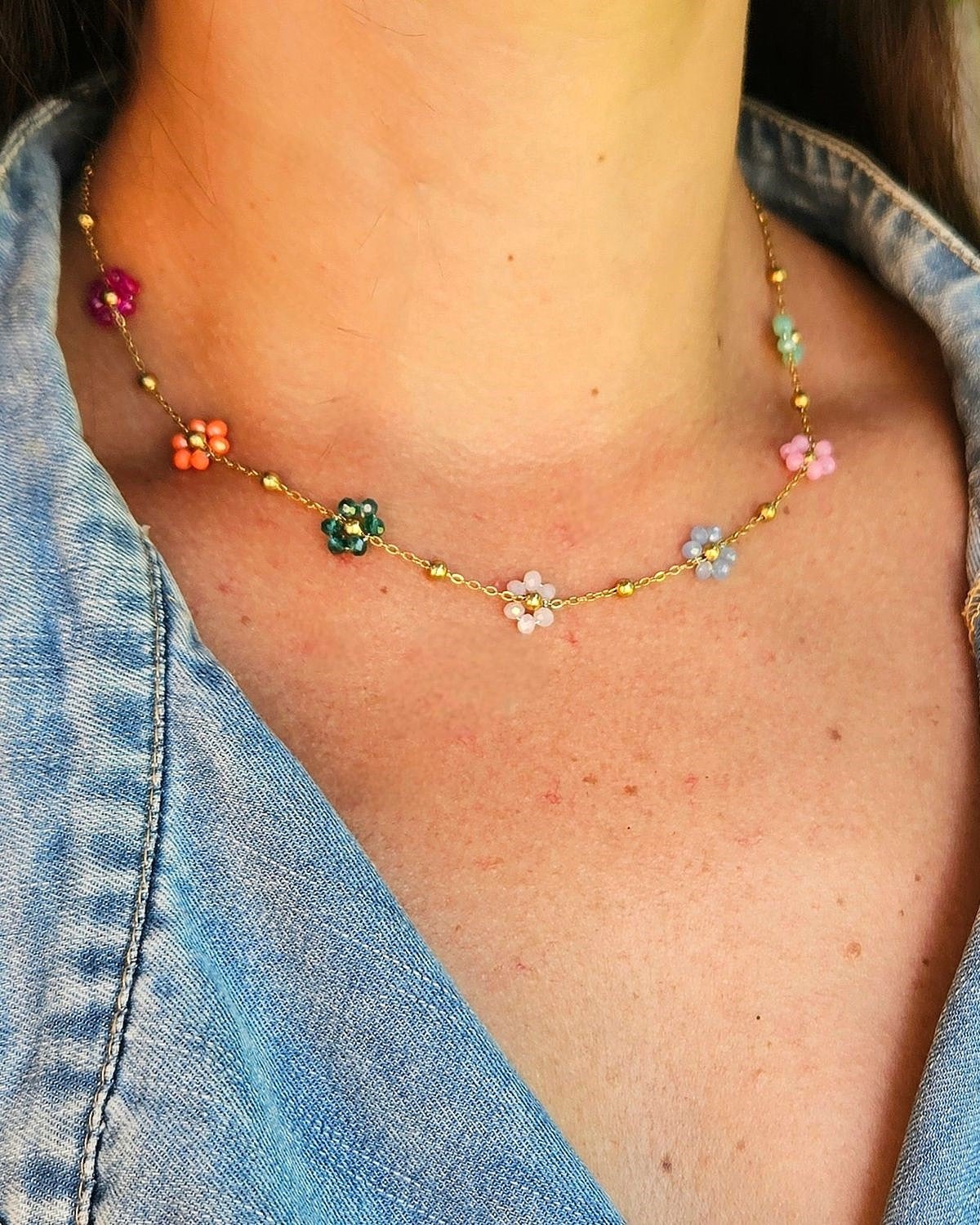 Collier Gloria multicolore