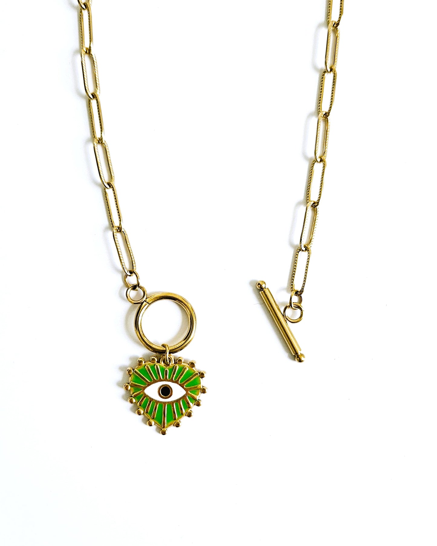 Collier Grigri vert