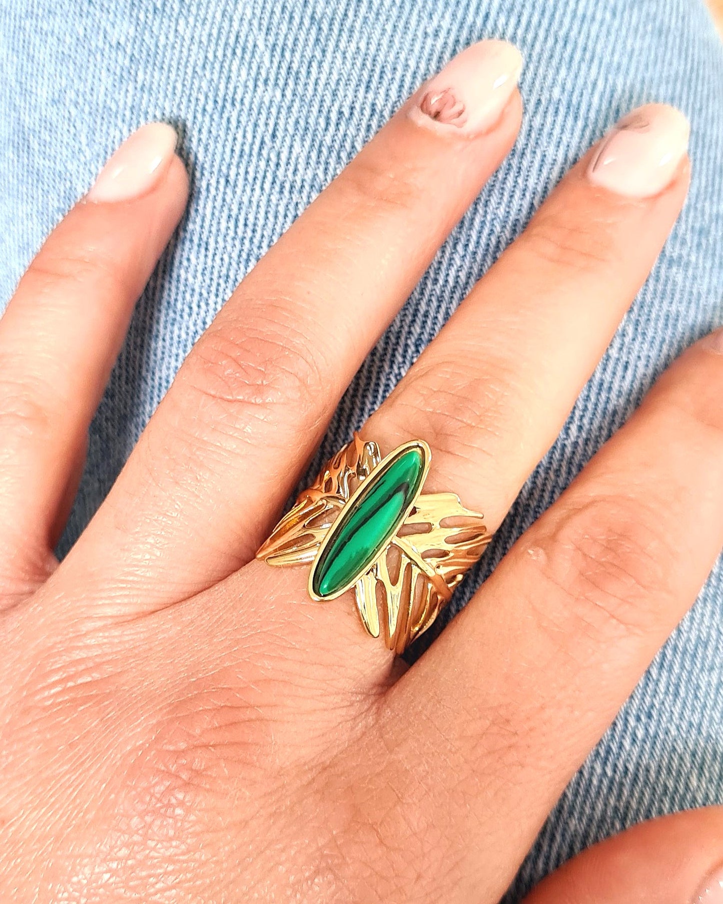 Bague Hera vert
