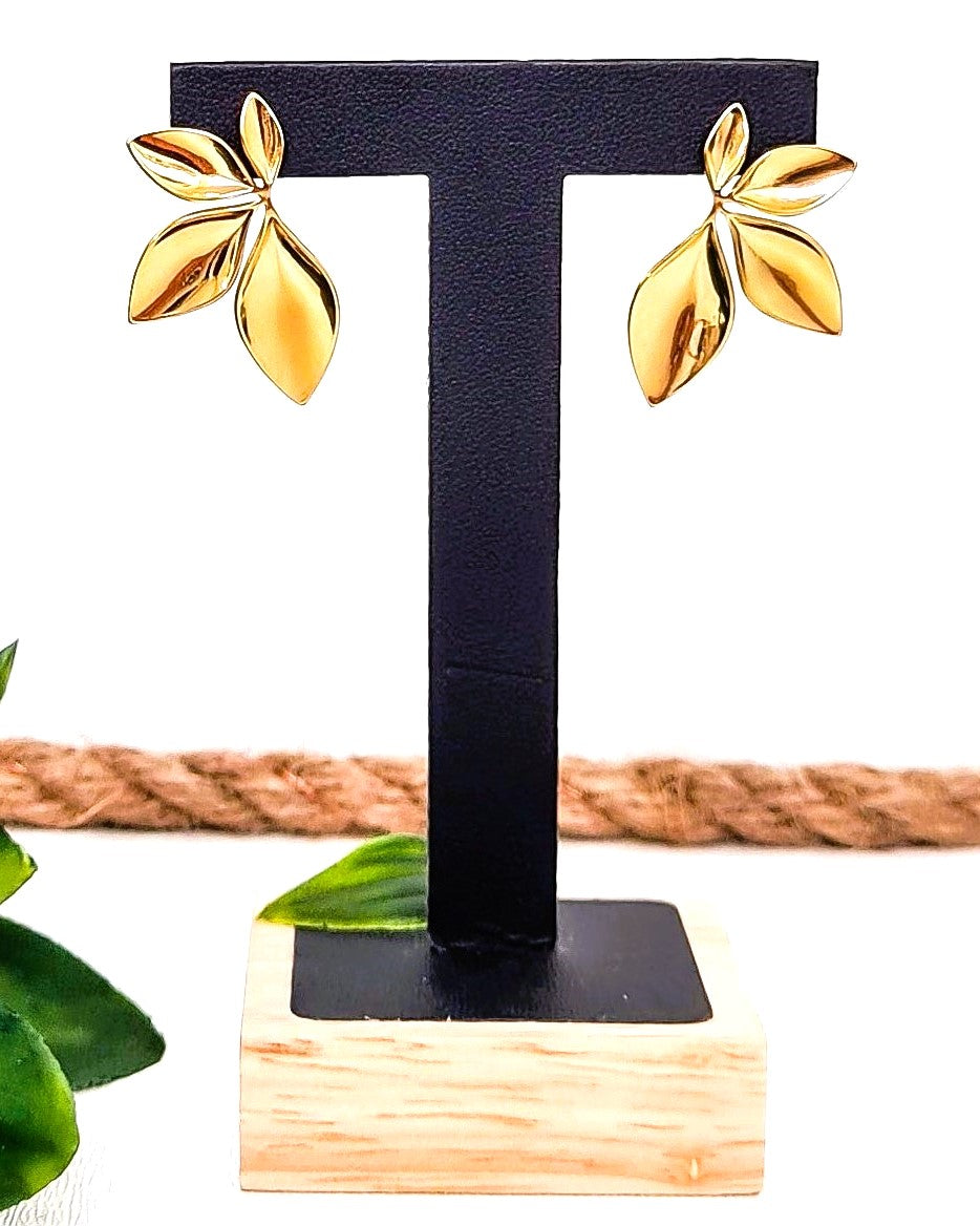 Boucles d'oreilles Ivy or