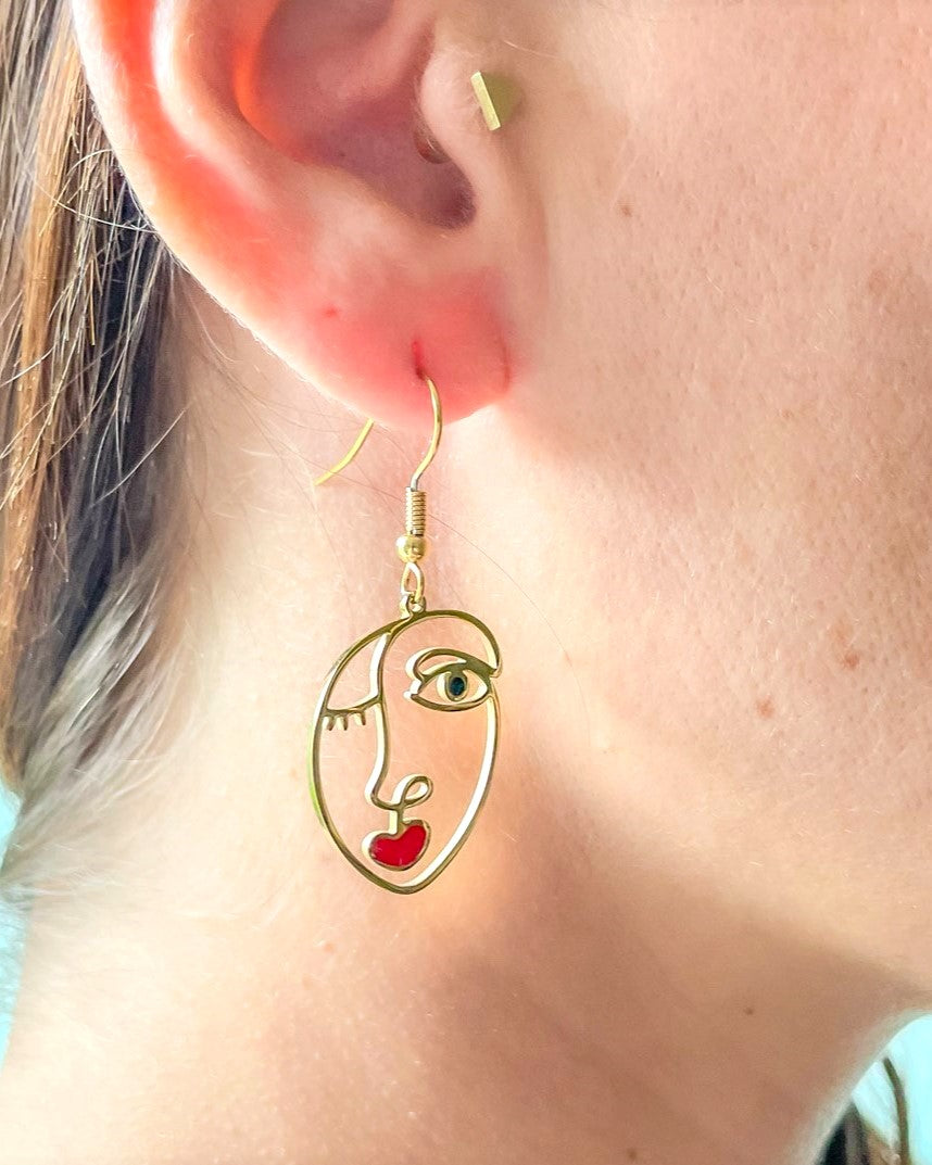 Boucles d'oreilles Kiss