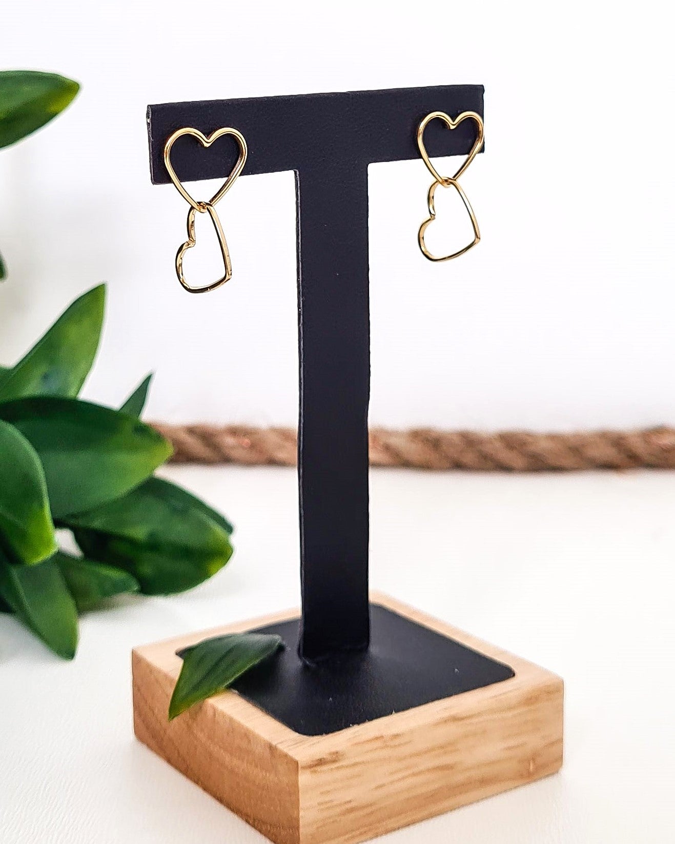 Boucles d'oreilles Love or
