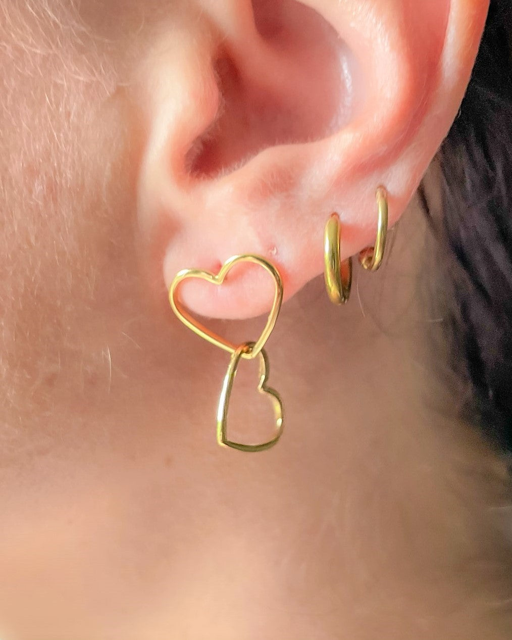 Boucles d'oreilles Love or