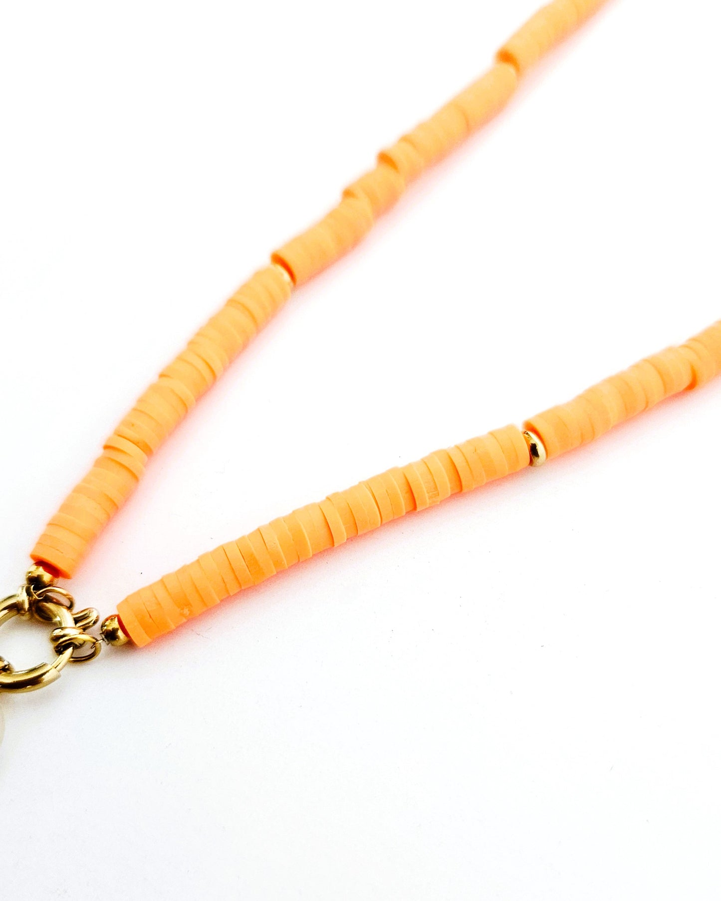 Collier Palmier orange