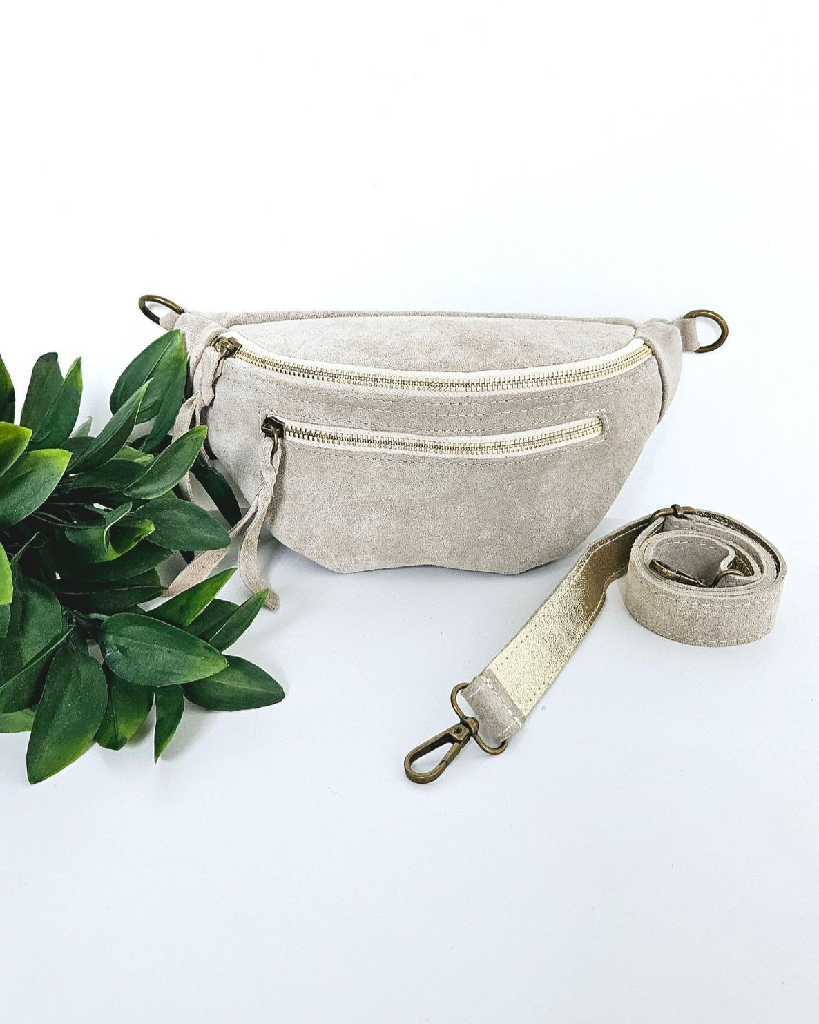 Sac banane Paula beige