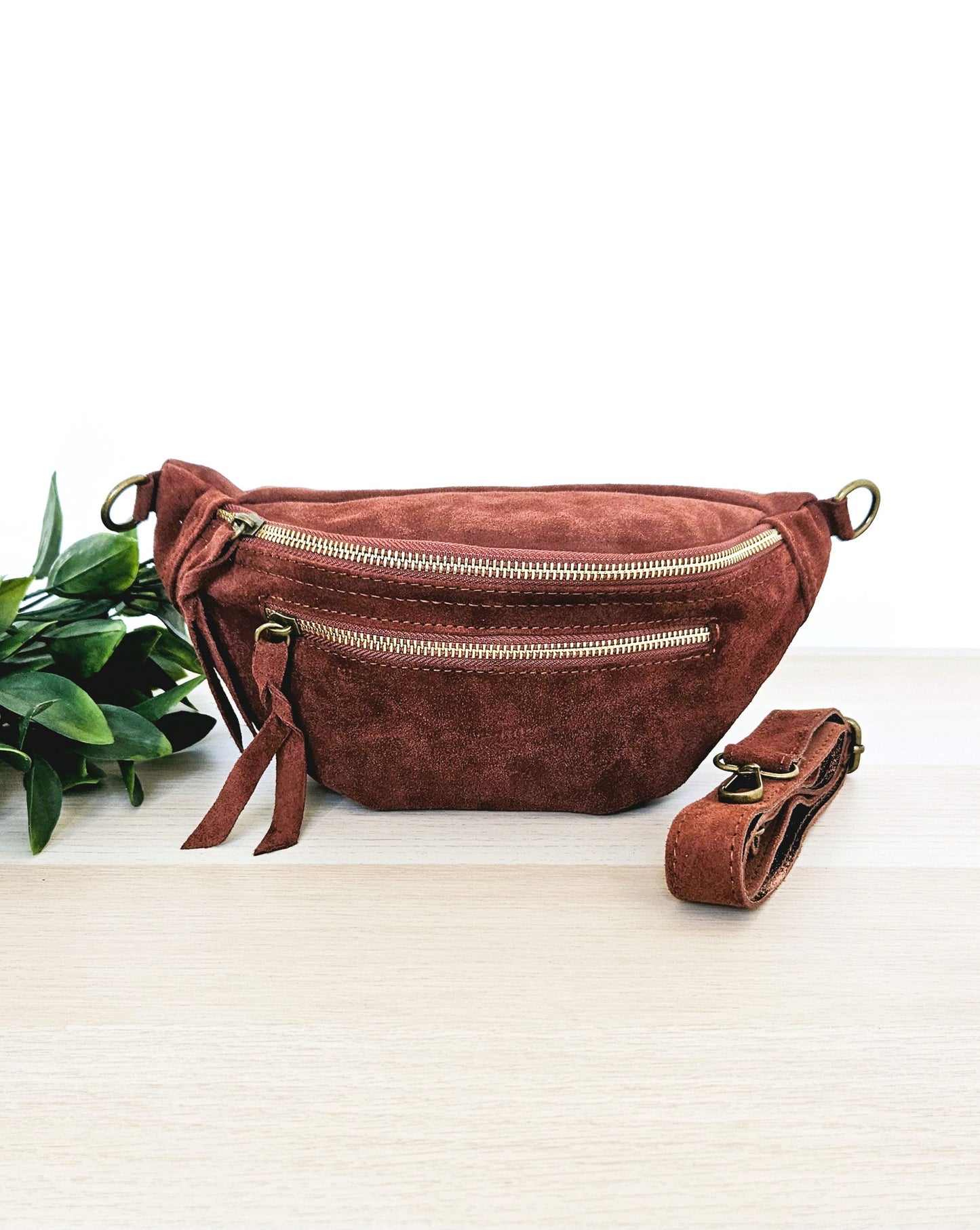 Sac banane Paula brique