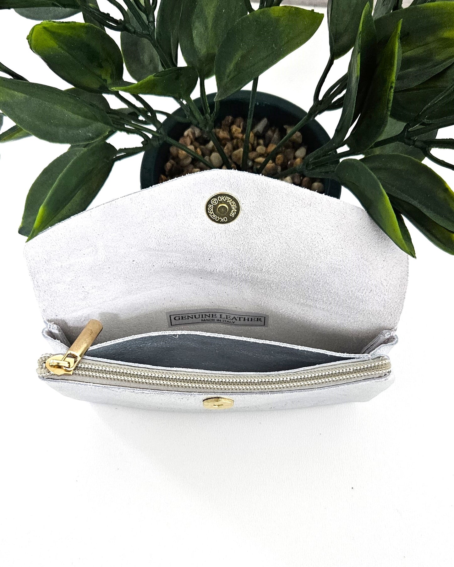 Portefeuille Sparkle argent