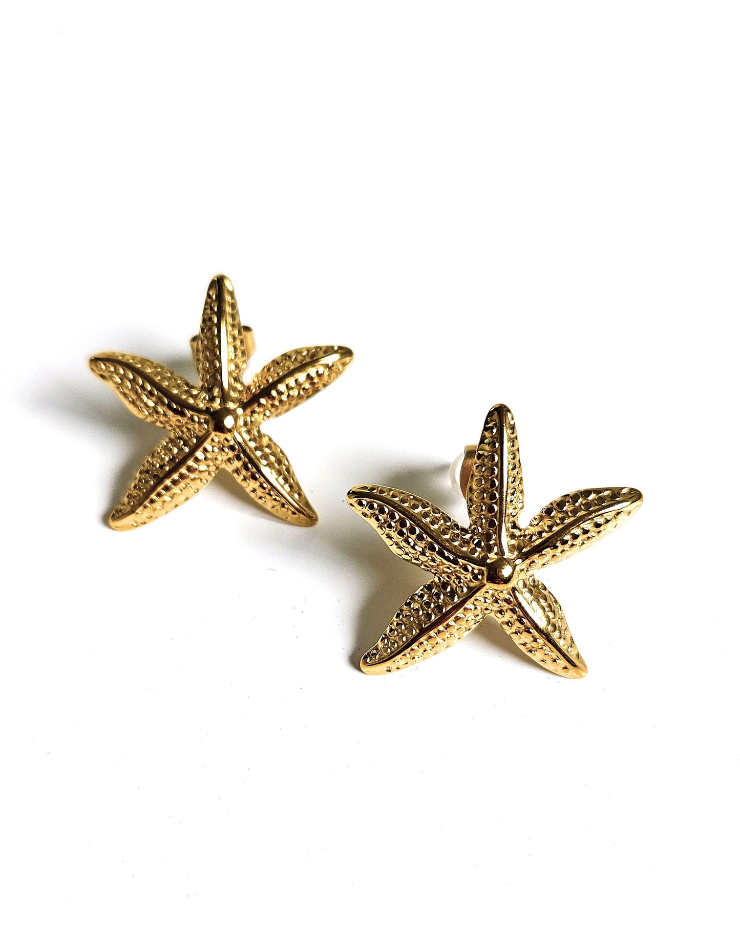 Boucles d'oreilles Starfish mini or