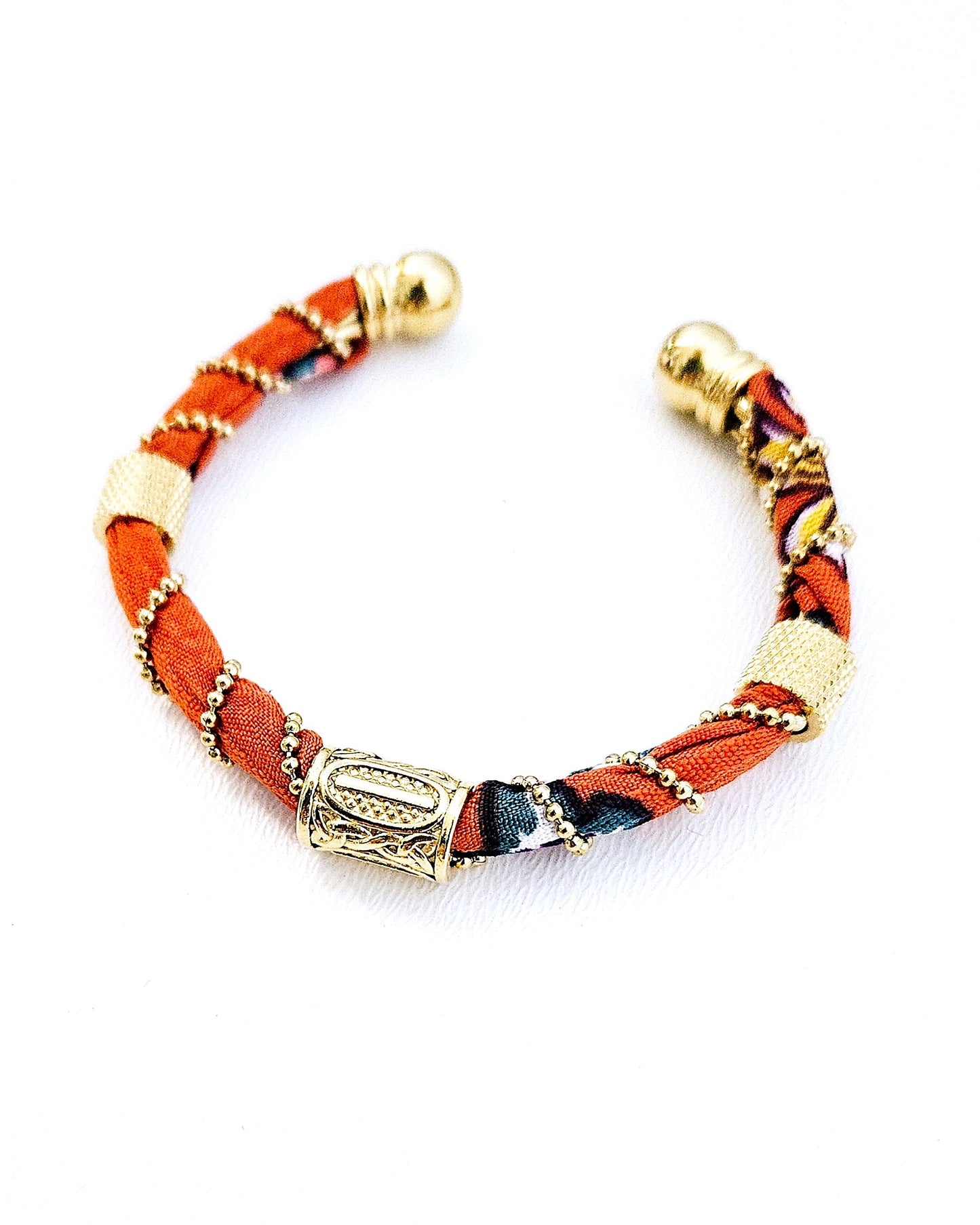 Bracelet Tanzania corail