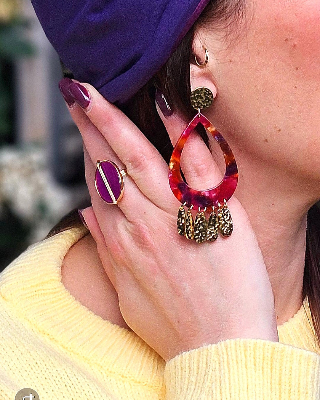 Boucles d'oreilles Amira