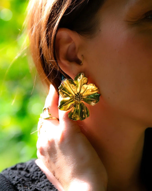 Boucles d'oreilles Ancolie