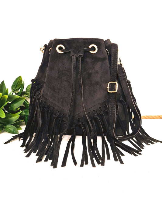 Sac Arizona noir en cuir