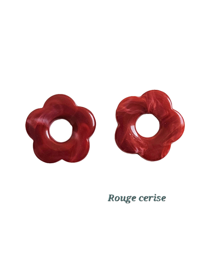 Créoles et fleurs interchangeables