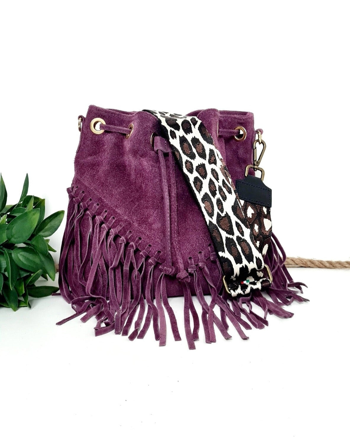 Bandoulière léopard