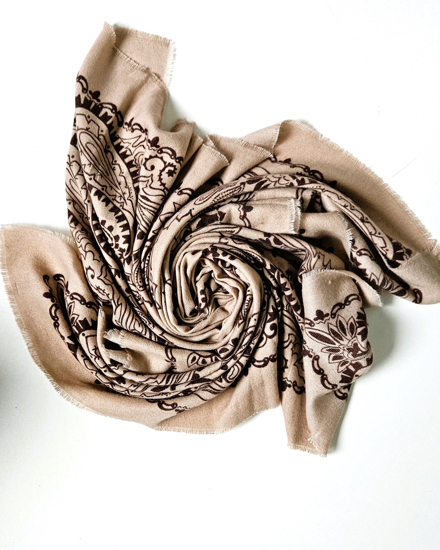 Echarpe Bandana beige