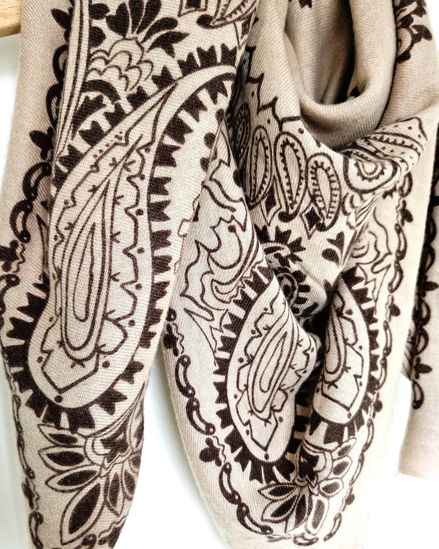 Echarpe Bandana beige