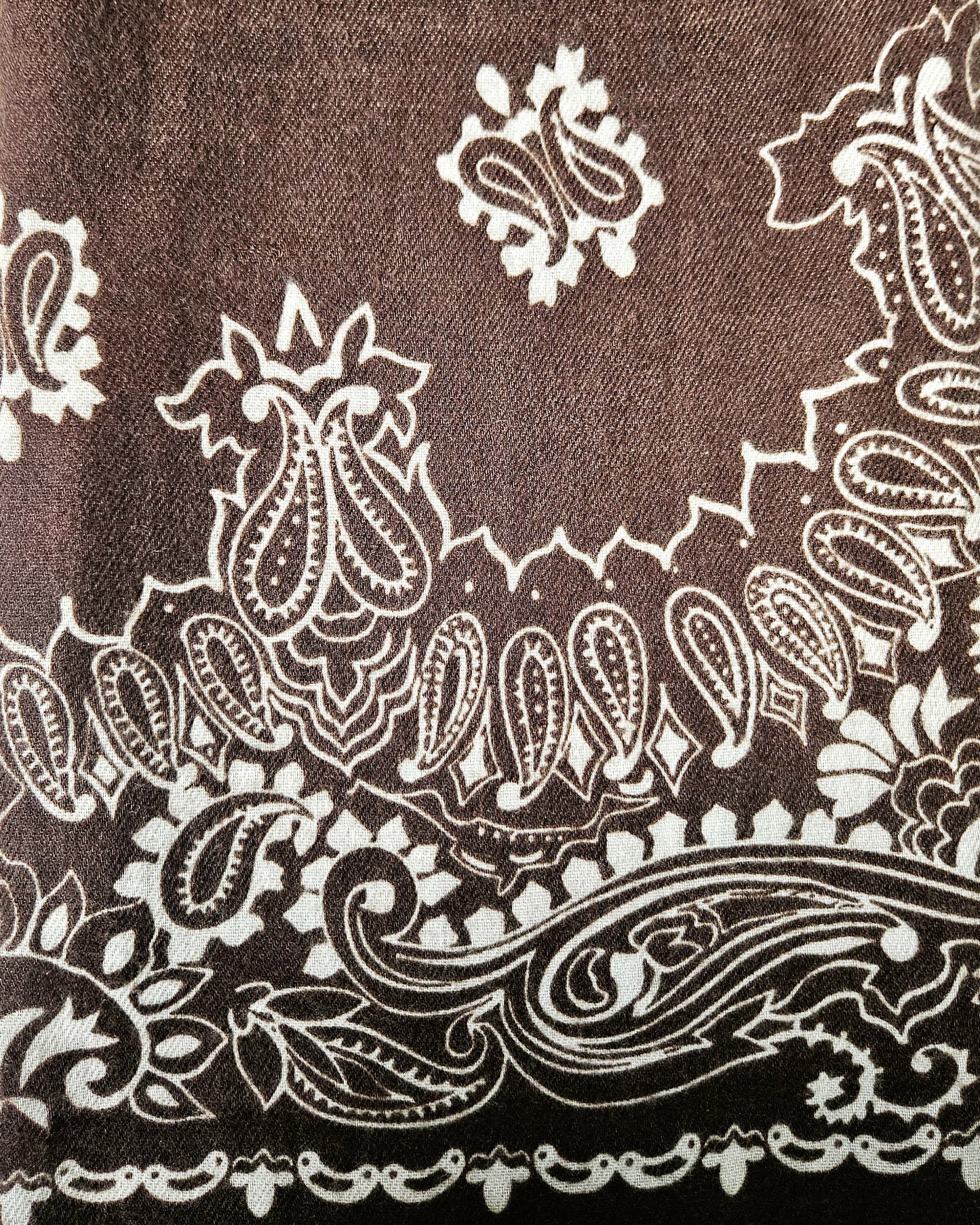 Echarpe Bandana chocolat