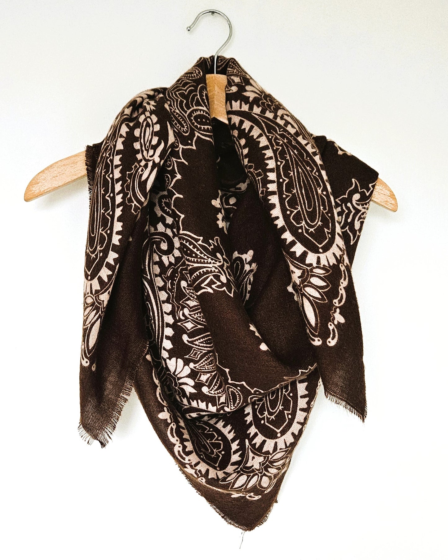 Echarpe Bandana chocolat