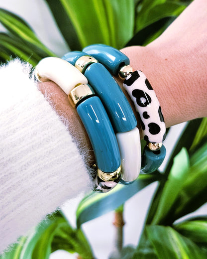 Bracelets Blue - création Bahia