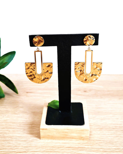 Boucles d'oreilles Adèle or
