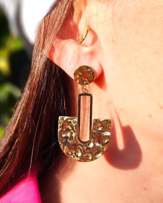 Boucles d'oreilles Adèle or