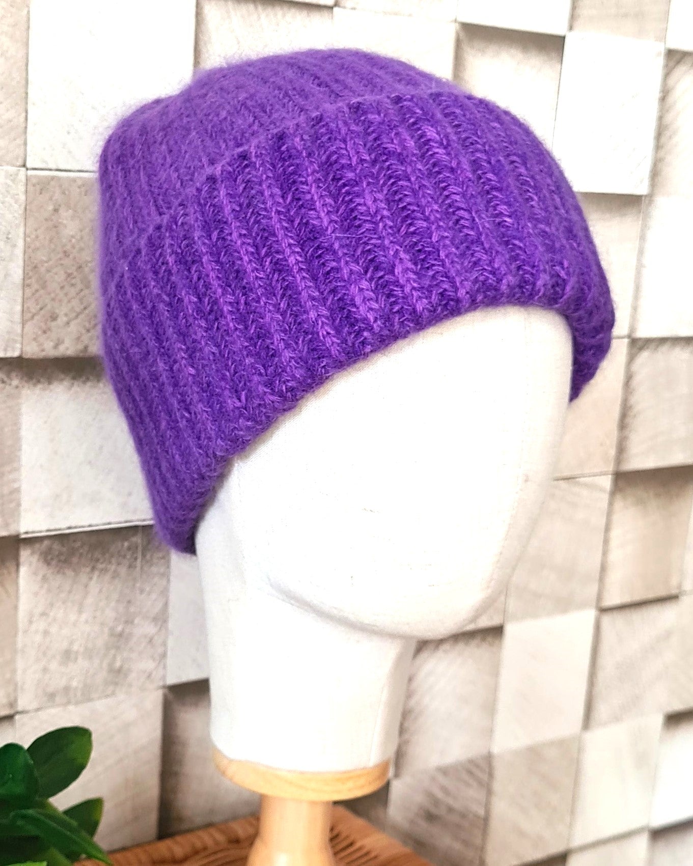 Bonnet Angora violet