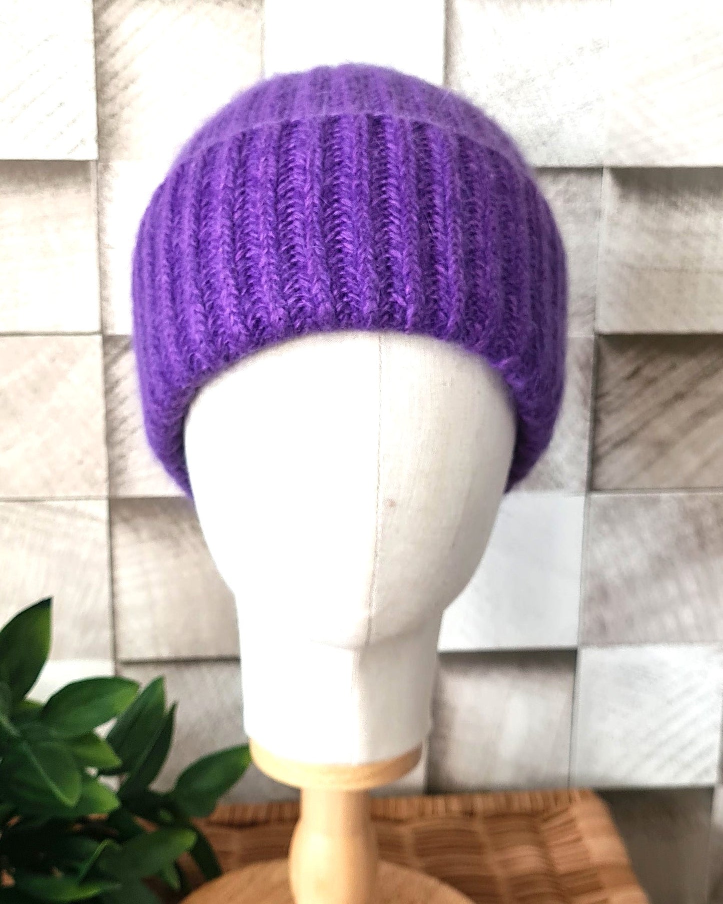 Bonnet Angora violet