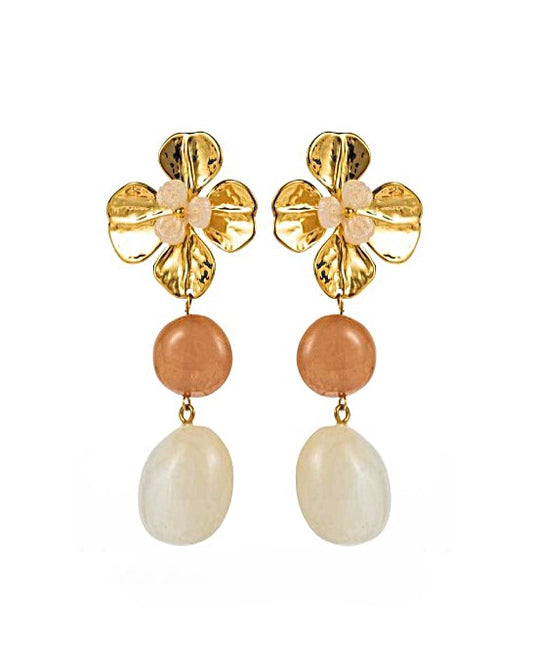 Boucles d'oreilles Cannelle