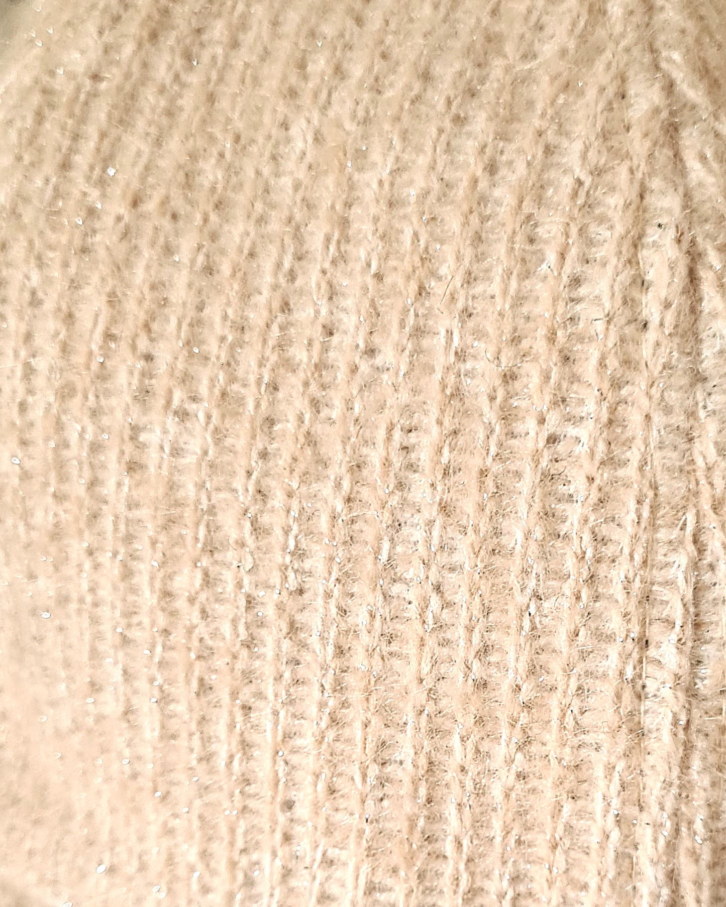 Casquette côtelée effet laine