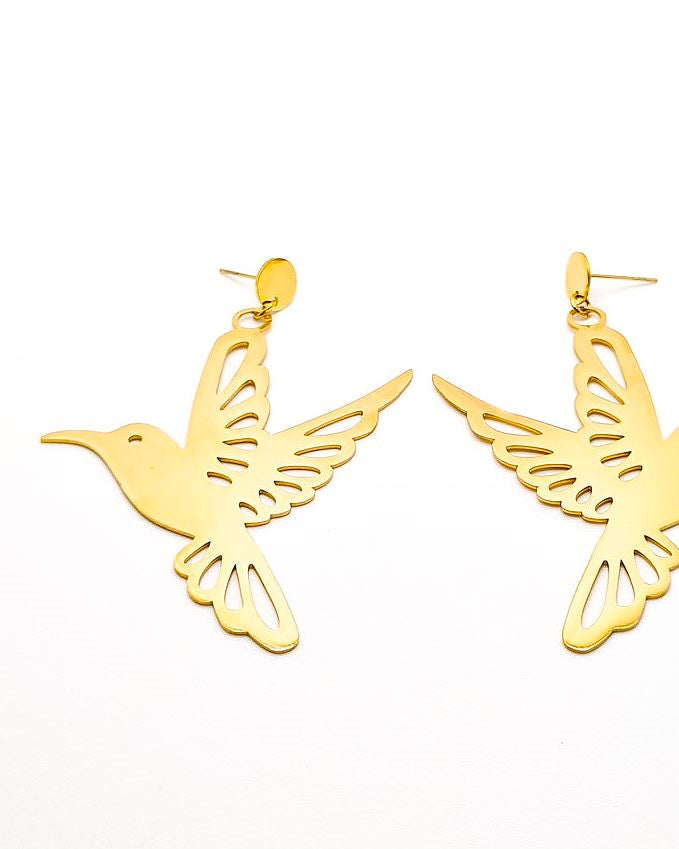 Boucles d'oreilles Colibri