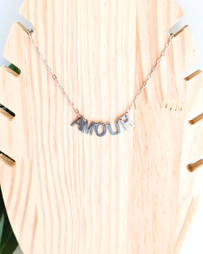 Collier Amour argent