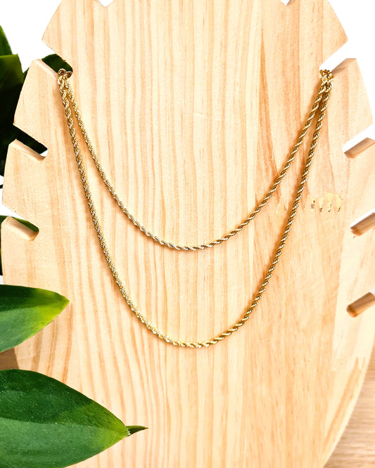 Collier Double twist
