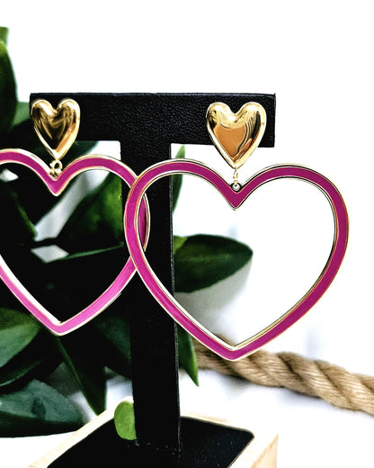 Boucles d'oreilles Cupidon