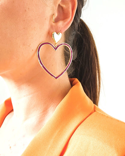 Boucles d'oreilles Cupidon