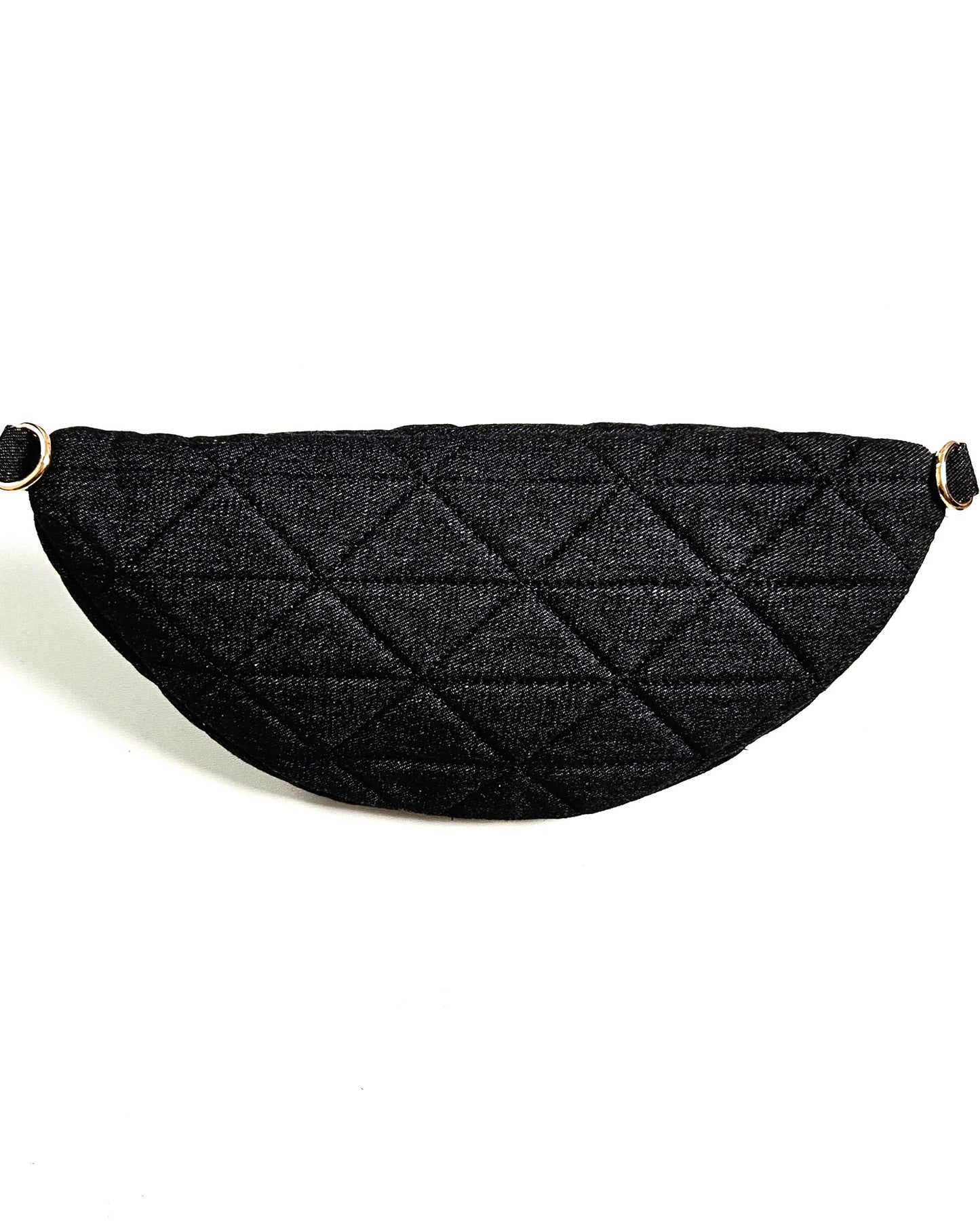 Sac banane Denim matelassé