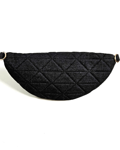 Sac banane Denim matelassé