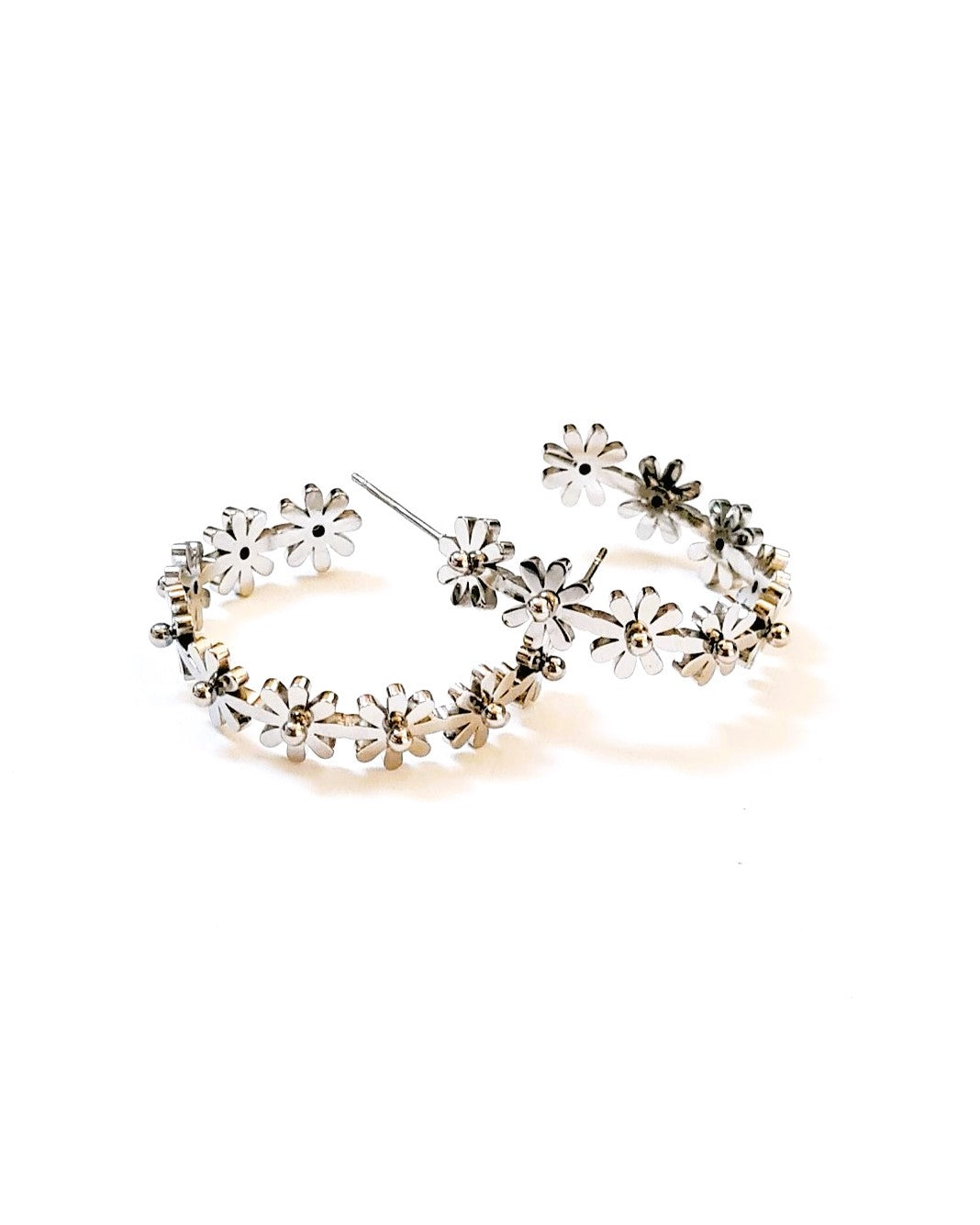 Boucles d'oreilles Edmée argent